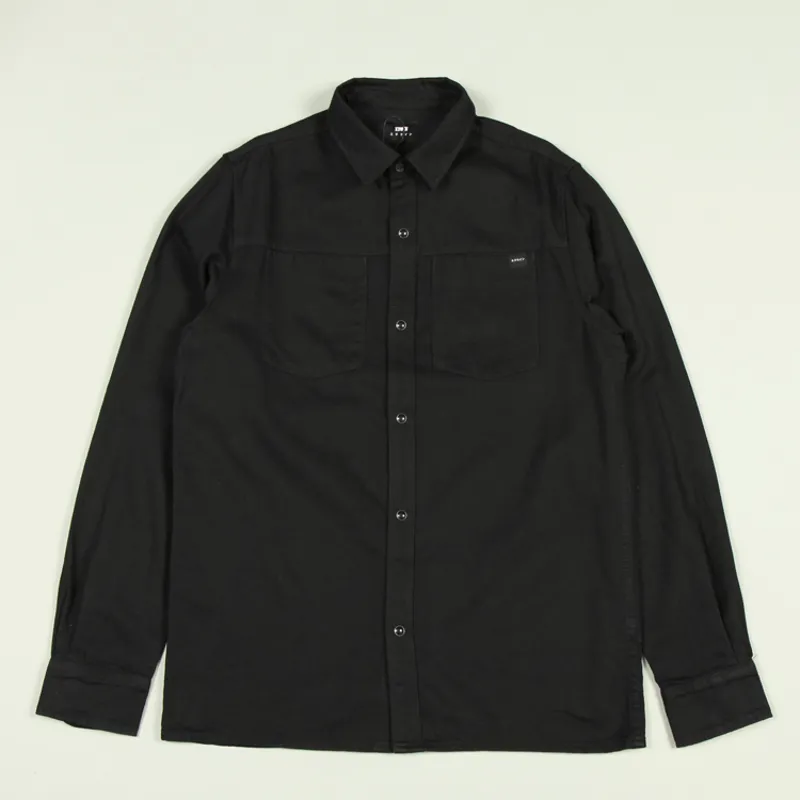 Edwin Fannar Shirt Sky Double Black Denim - Black Rinsed